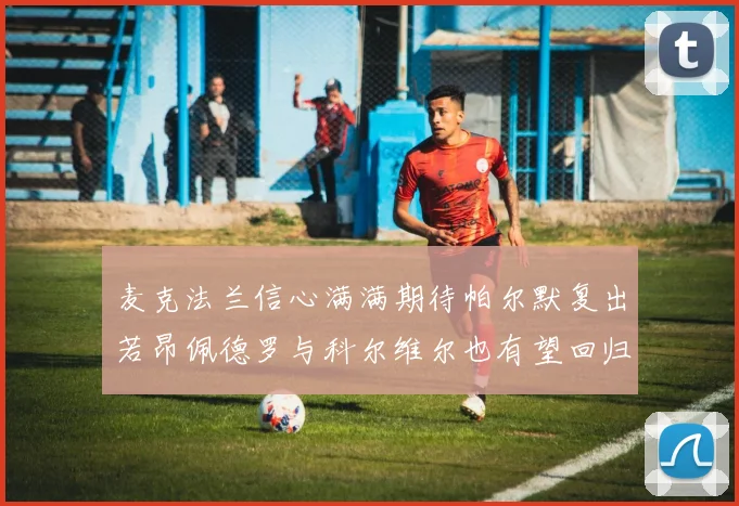 麦克法兰信心满满期待帕尔默复出若昂佩德罗与科尔维尔也有望回归
